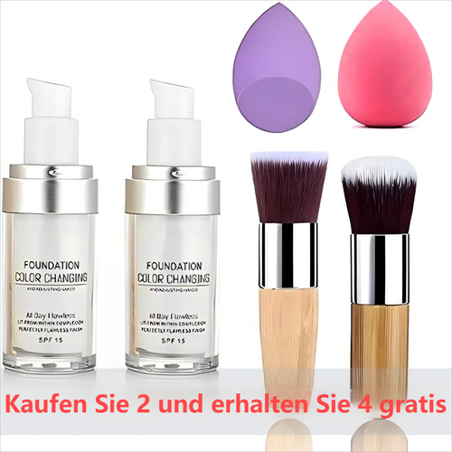 Farbenwechselnde Foundation für reife Haut (🎁Heute gibt es kostenlose Geschenke!)