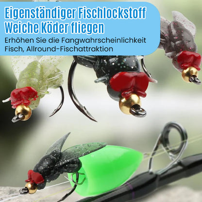 🐟Simulation Fliegenfischen Köder Haken🎣