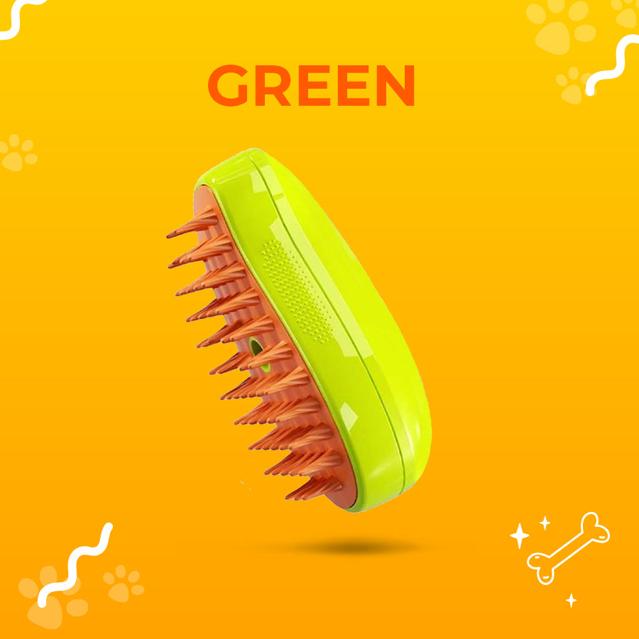 Pet Grooming Steam Brush